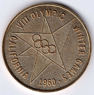 MEDAGLIA OLIMPIADI TORINO 2006 TORINO OLYMPIC WINTER GAMES 2006 CALIFORNIA 1960 - Professionals/Firms