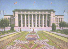 Kazakhstan:Alma-Ata, Government Building, 1974 - Kasachstan