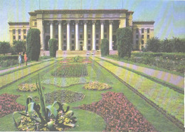 Kazakhstan:Alma-Ata, Government Building, 1989 - Kazakistan