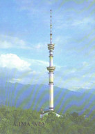 Kazakhstan:Alma-Ata, TV Tower 370 M High, 1984 - Kazakistan