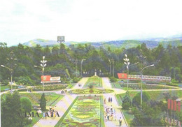 Kazakhstan:Alma-Ata, M.Gorky Central Park Of Culture And Rest, The Main Path, 1984 - Kazajstán