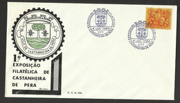 Portugal Cachet Commémoratif  Expo Philatelique Castanheira De Pera 1964 Event Postmark Stamp Expo - Postal Logo & Postmarks