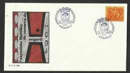 Portugal Cachet Commémoratif  Expo Philatelique Arganil 1964 Event Postmark Stamp Expo - Maschinenstempel (Werbestempel)