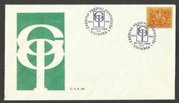 Portugal Cachet Commémoratif  Centenaire CPP Crédito Predial Português Banque Coimbra 1964 Event Postmark Bank - Flammes & Oblitérations