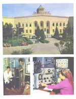 Turkmenistan:Ashgabat, Mihail Kalinin Agricultural Institute, Chemical Institute, Institute O, 1974, Large Size Postcard - Turkménistan