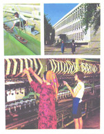 Turkmenistan:Ashgabat, Turkmen Hydroelectrical Reasearch Laboratory, Selproject Institute, 1974, Large Size Postcard - Turkmenistan