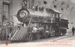 CPA TRANSPORT - Locomotives Etats Unis 81 New York Central Railway - Collection F Fleury Paris - Trains