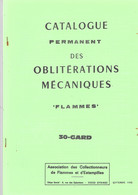 Catalogue De Flammes Département 30 " édition ASCOFLAMES 1990, Recto/Verso, Avec Cote Par Indice, 32 Pages - France