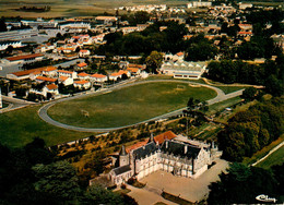 Fontenay Le Comte * Le Stade St Joseph , Vue Panoramique Aérienne & Le Château De Terre Neuve * Stadium Estadio Football - Fontenay Le Comte