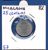 NICARAGUA - 25 Centavos 1987 -  See Photos -  Km 57 - Nicaragua