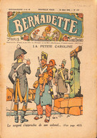23- 0014 Bernadette 1938 N° 437 La Petite Caroline - Bernadette