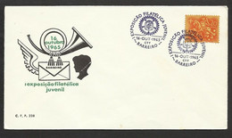 Portugal Cachet Commémoratif  Expo Philatelique Barreiro 1965 Event Postmark Philatelic Expo - Flammes & Oblitérations