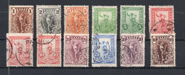 YT 146 à 154 OBLITERES COTE 8.60 € - Used Stamps