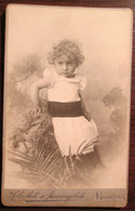 Cabinet Card Photo Of Atelier Zivkovic & Antonijevic Belgrade Serbia - Mode