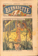 23- 0022 Bernadette 1938 N° 444 La Legende De La Grenouille - Bernadette