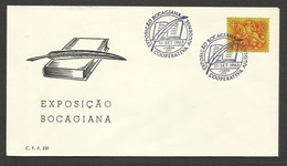 Portugal Cachet Commémoratif  Expo Ecrivain Bocage 1965 Event Pmk Bocage Writer Expo - Maschinenstempel (Werbestempel)