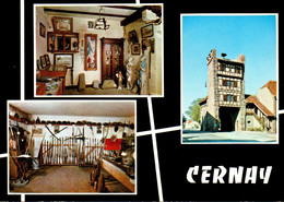 68	79	Cernay	Musée De Cernay ( Extérieur Et Intérieur)		Circulée 	1976 - Cernay