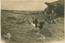 Baigneurs * Carte Photo * Bains De Mer , Maillot De Bain , Mode * Baigneur Enfants - Mode