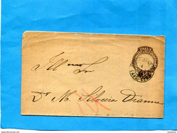 MARCOPHILIE- BRESIL Estados Unido  -letter Entier  Postal Stationery 60  Marron- A Voyagé 1894 - Covers & Documents