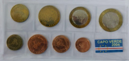 Cape Verde - Euro Patterns 8 Coins 2004, X# Pn1-Pn8 (#1583) - Kaapverdische Eilanden