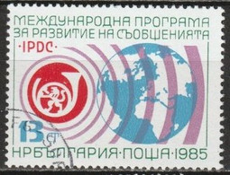 Bulgarien 1985 Mi-Nr.3425  O Gestempelt Entwicklungsprogramm Für Post-und Fernmeldewesen ( C265) - Gebraucht
