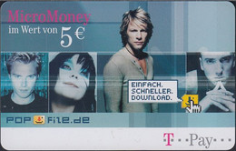 GERMANY Mikro Money 5€ - Jon Bon Jovi - Michael Jackson - Mint - [3] T-Pay  Micro-Money