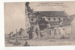 CPA  France 60 - Ribécourt,- L'Eglise Aprés Le Bombardement Des Allemands  : Achat Immédiat - Ribecourt Dreslincourt