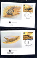 Congo. Lot De 4 Enveloppes Fdc. WWF. 1987 - FDC