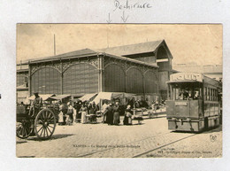 NANTES - Le Marché De La Petite Hollande - Tramways - 1916 - - Nantes