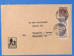 Allemagne Bizone 1946 Lettre De Wuppertal (G12857) - Andere & Zonder Classificatie