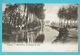 * Lier - Lierre (Antwerpen - Anvers) * (Image Artistique, Ser 6, Nr 37) West Oever Et Chateau De Spa, Canal, Quai, TOP - Lier