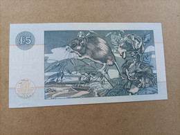 Billete De Escocia De 5 Libras, Año 2002, UNC - 5 Pond