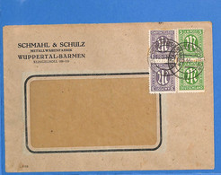 Allemagne Bizone 1946 Lettre De Wuppertal (G12888) - Autres & Non Classés