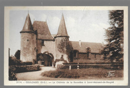 Coulonges, Chateau De La Roussière, à Saint Maixent De Beugné (A15p71) - Coulonges-sur-l'Autize