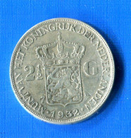 Pays-Bas 2 1/2 Gulden 1932 - 2 1/2 Florín Holandés (Gulden)