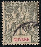 Guyane N°42 - Oblitéré - TB - Gebraucht