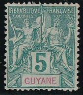 Guyane N°33 - Neuf Sans Gomme - TB - Neufs