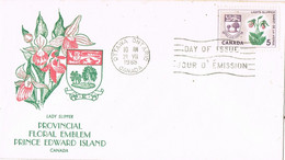 48365. Carta F.D.C. OTTAWA (Ontario) Canada 1965. Coat Of Arms - 1961-1970