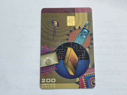 Macedonia-(MK-MAT-0008A)-Modern Technolog-(8)-(9/98)-(200units)-(000626838)-tirage-2.000-used Card+1card Prepiad Free - Nordmazedonien