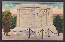 USA - Tomb Of The Unknown Soldier - Arlington National Cemetery Va. 154 / Postcard Circulated - Autres & Non Classés