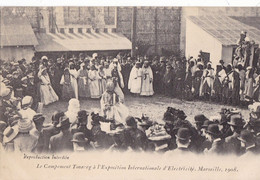 MARSEILLE - Le Campement Touareg à L'Exposition Internationale D'Electricité 1908 - Très Bon état - Weltausstellung Elektrizität 1908 U.a.