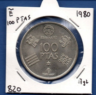 SPAIN - 100 Pesetas 1980 -  See Photos - Km 820 - 100 Peseta