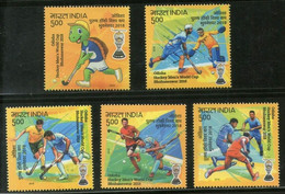 India 2018 Odisha Hockey Mens World Cup - Bhubaneswar- Set Of 5v MNH (**) Inde Indien - Hockey (sur Gazon)