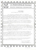 La Marcophilie Navale, Cinq Bulletins Réunis 1987 Et 1889   60 Pages - Francesi (dal 1941))