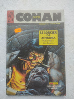 1986 Super CONAN N°14 Mensuel " Le Sorcier De Zingara " Mon Journal (couverture Pliée) - Conan