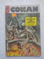 1987 Super CONAN N°18 Mensuel " Le Monstre Des Douves " Mon Journal - Conan