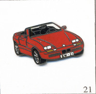 Pin's Automobile - BMW / Modèle Z1 Roadster (1988-91). Non Estampillé. EGF. T913-21 - BMW