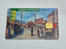 Macedonia-(MK-MAT-0027)-On The Street-(17)-(12/99)-(200units)-(0031-0066)-tirage-70.000+1card Prepiad Free - Macedonia Del Nord