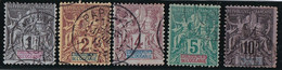 Océanie N°1/5 - Oblitéré - TB - Used Stamps