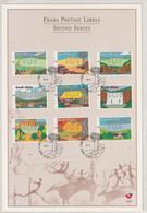South Africa RSA - 1998 - FRAMA Machine Labels Second Series 9 Provinces On FDC - Storia Postale